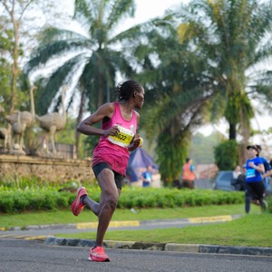 Race photo from BOGORUN 2026