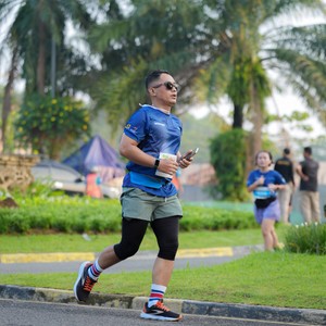 Race photo from BOGORUN 2026