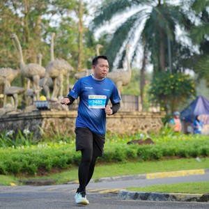 Race photo from BOGORUN 2026