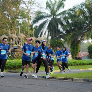 Race photo from BOGORUN 2026