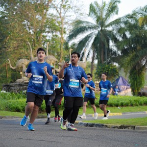 Race photo from BOGORUN 2026