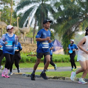 Race photo from BOGORUN 2026