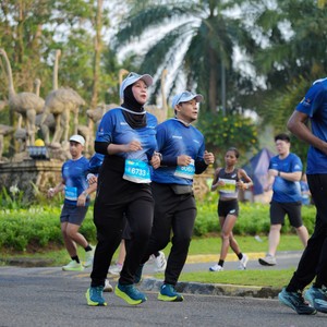 Race photo from BOGORUN 2026
