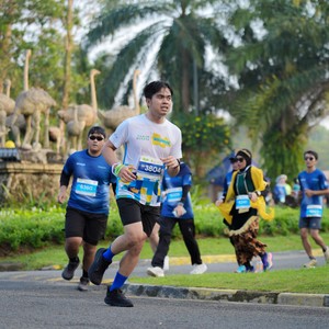 Race photo from BOGORUN 2026