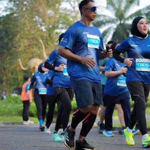 Race photo from BOGORUN 2026