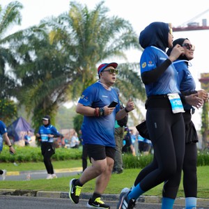 Race photo from BOGORUN 2026