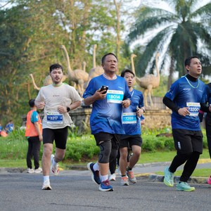 Race photo from BOGORUN 2026