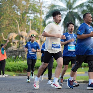 Race photo from BOGORUN 2026