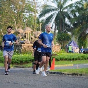 Race photo from BOGORUN 2026