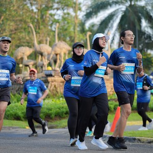 Race photo from BOGORUN 2026