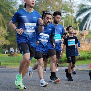 Race photo from BOGORUN 2026