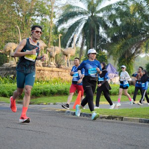 Race photo from BOGORUN 2026
