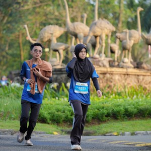 Race photo from BOGORUN 2026
