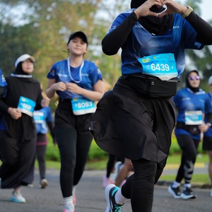 Race photo from BOGORUN 2026