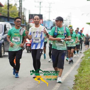 Race photo from ARUTMIN BORNEO RUN 2025