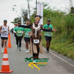 Race photo from ARUTMIN BORNEO RUN 2025