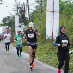 Race photo from ARUTMIN BORNEO RUN 2025