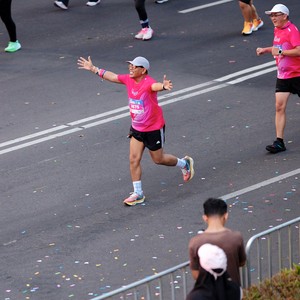 Race photo from SMARTFREN RUN 2026