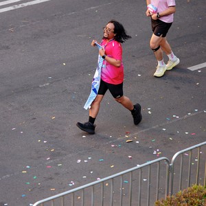 Race photo from SMARTFREN RUN 2026