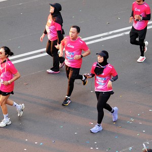 Race photo from SMARTFREN RUN 2026