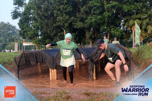 Race photo from SERPONG WARRIOR CHALLENGE RUN