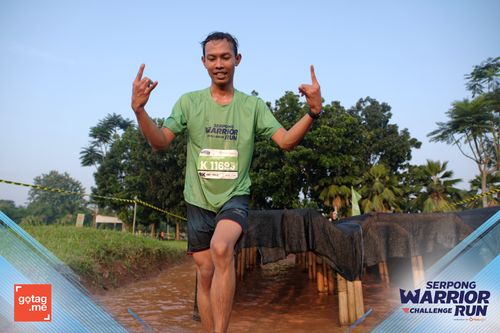Race photo from SERPONG WARRIOR CHALLENGE RUN