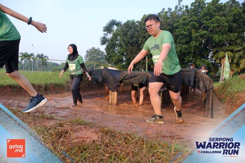 Race photo from SERPONG WARRIOR CHALLENGE RUN