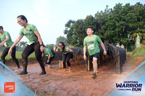 Race photo from SERPONG WARRIOR CHALLENGE RUN