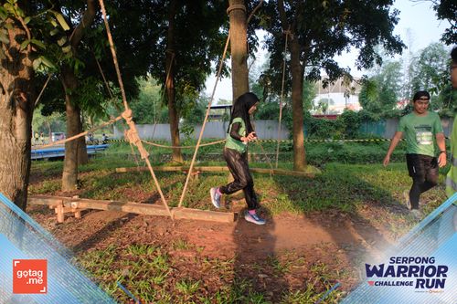Race photo from SERPONG WARRIOR CHALLENGE RUN