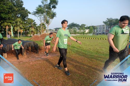 Race photo from SERPONG WARRIOR CHALLENGE RUN
