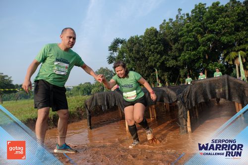 Race photo from SERPONG WARRIOR CHALLENGE RUN