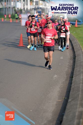 Race photo from SERPONG WARRIOR CHALLENGE RUN