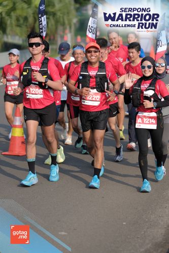 Race photo from SERPONG WARRIOR CHALLENGE RUN