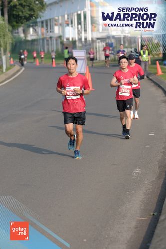 Race photo from SERPONG WARRIOR CHALLENGE RUN