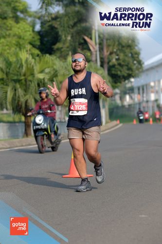 Race photo from SERPONG WARRIOR CHALLENGE RUN