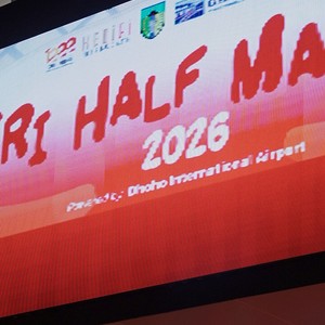Race photo from KEDIRI HALF MARATHON 2026