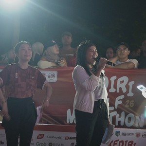 Race photo from KEDIRI HALF MARATHON 2026