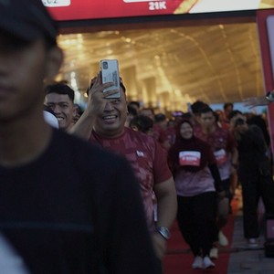 Race photo from KEDIRI HALF MARATHON 2026