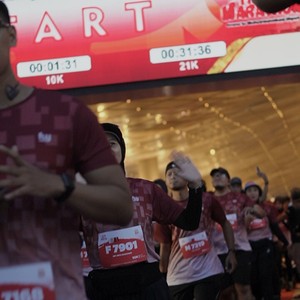 Race photo from KEDIRI HALF MARATHON 2026