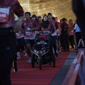 Race photo from KEDIRI HALF MARATHON 2026