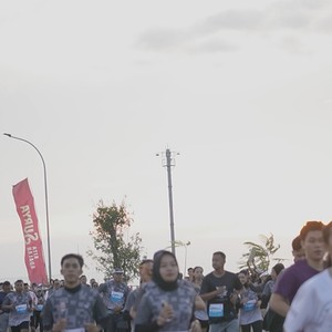Race photo from KEDIRI HALF MARATHON 2026