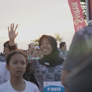 Race photo from KEDIRI HALF MARATHON 2026