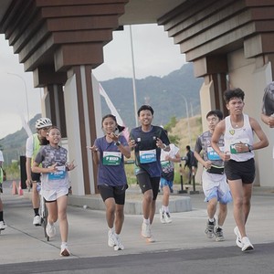 Race photo from KEDIRI HALF MARATHON 2026