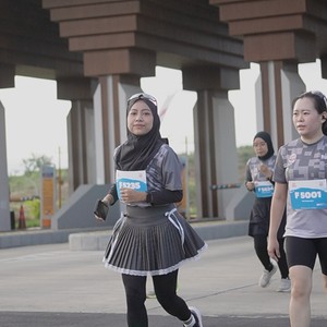 Race photo from KEDIRI HALF MARATHON 2026