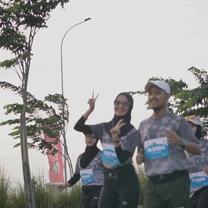 Race photo from KEDIRI HALF MARATHON 2026