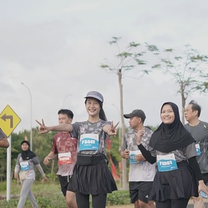 Race photo from KEDIRI HALF MARATHON 2026