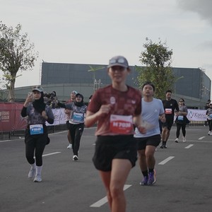 Race photo from KEDIRI HALF MARATHON 2026