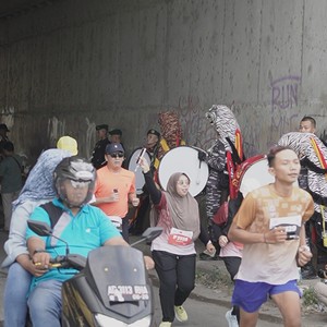 Race photo from KEDIRI HALF MARATHON 2026