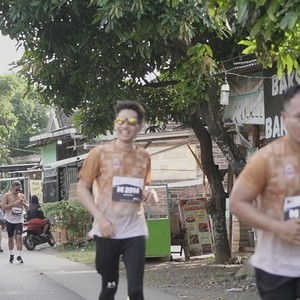 Race photo from KEDIRI HALF MARATHON 2026