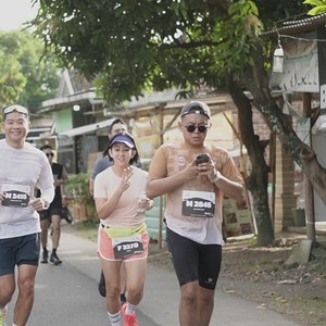 Race photo from KEDIRI HALF MARATHON 2026